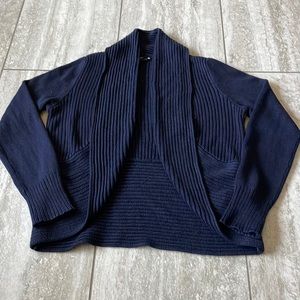 PRELOVED Basic H & M,Black knitted sweater,Medium,for women Cardigan